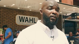 Our current Wahl Man of the Year, Chris McNeil, will soon hand over his crown to the next Wahl ‘Benevolent Beards’ Contest winner, but in the meantime, we’re thrilled to continue supporting his charity ‘Books and Barbers,’ which provides haircuts, books, and mentorship to elementary school students within the Kansas City Public Schools District. Our barbershop was parked at JunteenthKC where we gave free beard trims and donated $5,000 to Chris’ charity. Are you a bearded man doing good in your c