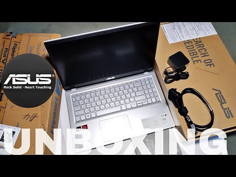 ASUS VivoBook 15, Ryzen 3 3250U - 15.6 inch Laptop 💻Unboxing | Box Contents, Operating Instructions