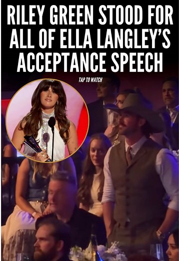 Something the cameras didn’t catch during Ella Langley’s acceptance speech at the ACMs… Let us know your thoughts in the comments 🎥 @heyymariamaria