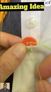 how to sew by hand single eye needle | how to sew by hand | hand sewing for beginners #youtubeshorts