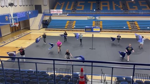 Escaping winter guard#colorguard #winterguard #team #fyp #ohs | colorguard