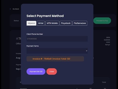 Lets integrate Payment Methods in Africa: Mpesa, Flutterwave, Paystack, Mtn Momo, Airtel,