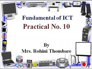Practical no 10 | Fundamental of ICT | How to apply formula and function in excel