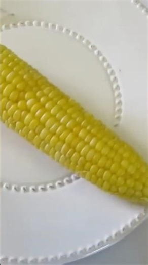 MICROWAVE CORN ON THE COB IN 3 Minutes 🌽 Fast & Easy #food #vegetables #tutorial