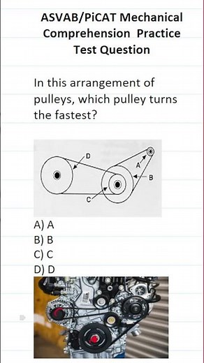 Mechanical Comprehension Practice Test Question for the ASVAB & PiCAT #acetheasvab #grammarhero