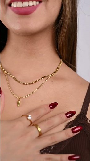 Collares para Mujer Waterproof | Cómo Combinar Collares en Capas - AZZIA