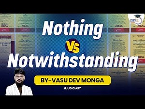 Difference between 'Nothing' vs. 'Notwithstanding' in Criminal Procedure Code | StudyIQ judiciary