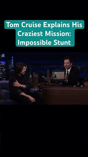 Tom Cruise Explains His Craziest Mission: Impossible Stunt