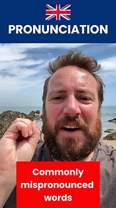 8.5K views · 281 reactions | Learn 5 commonly mispronounced words in a modern British RP accent. #britishenglish #pronunciationtips #esl #learnenglish #pronunciation | English Right Now | Facebook