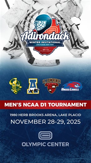 The puck drops Thanksgiving weekend in Lake Placid! The Lake Placid...