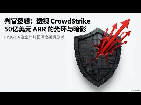 众击 CrowdStrike 2026财年第四季度财报深度拆解：从服务人到服务AI