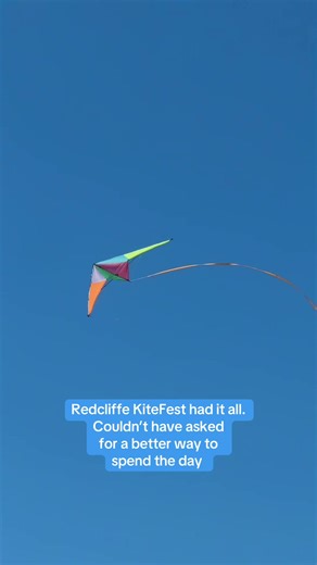 Spend the day with me at Redcliffe KiteFest and check out all the fun vibes 🪁✨ #redcliffekitefest #thingstodobrisbane #fyp #australia #kite