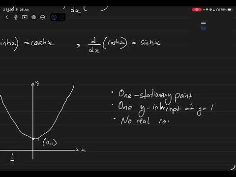 A level further maths 9232 chapter-1 Hyperbolic functions