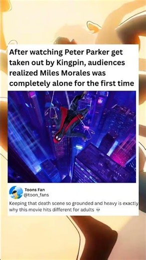 Miles Morales Left AloneThe Heartbreaking Reality of Peter Parker's Death in Spider-Verse