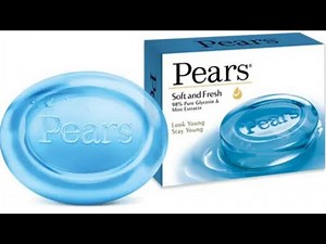 Pears soft & fresh soap review | Pears soap with glycerin & mint extract | Be Natural Varsha