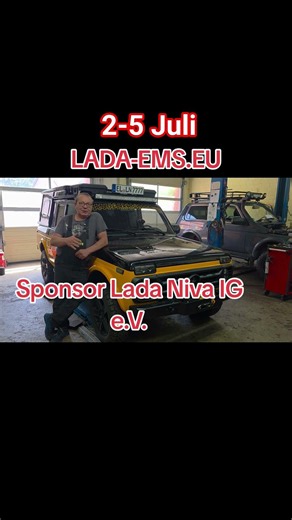 🚙💨 26. INTERNATIONALES LADA NIVA TREFFEN 2026 Lada-Ems , Sponsor LADA NIVA IG Deutschland e.V.