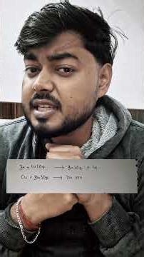 Displacement Reaction class 10 chapter 1 chemistry #chemistry #science