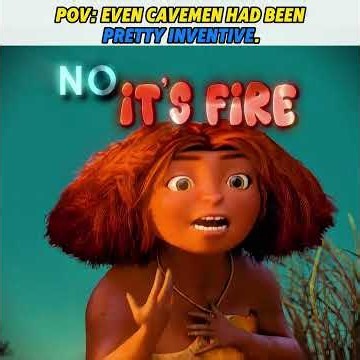 How the Croods Came Up With New Inventions#shorts #movieclips