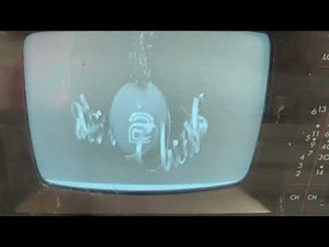 BBC 2 Logo History on a Old TV