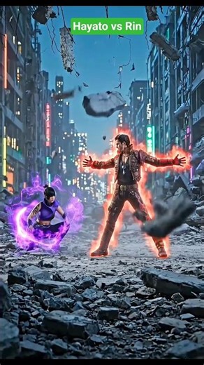 Rin vs Hayato fighting to each other #shorts