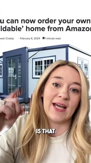Buying a Foldable Home on Amazon
