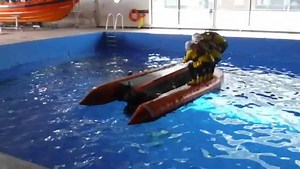 And finally, capsize training with the IB1 lifeboat. | RNLI Redcar