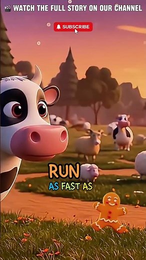 The Gingerbread Man Story for Kids | Fairy Tales And Cartoons For Children