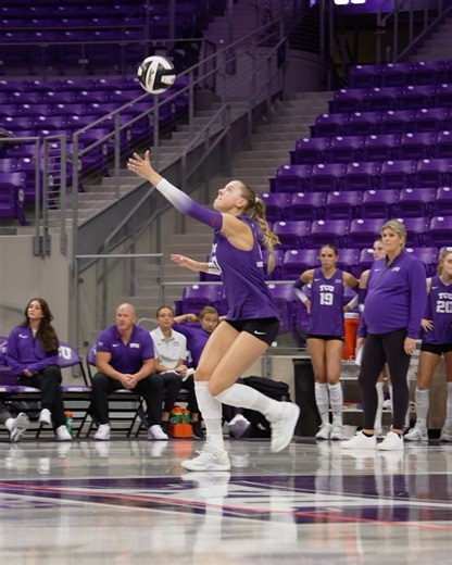 2.6K views · 20 reactions | TCU Volleyball on Reels | Facebook