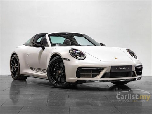 Recon 2023 Porsche 911 3.0 992 Targa 4 GTS PDK 4WD Convertible PDCC Sport Exhaust Sport Chrono Front Axle Lifter LED Daytime PDLS Plus Matrix Light Keyless - Carlist.my
