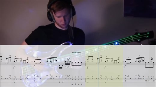 【Pro贝斯扒谱】眼前一亮的疾走贝斯-Charles Berthoud（When they say “play something LIT”）