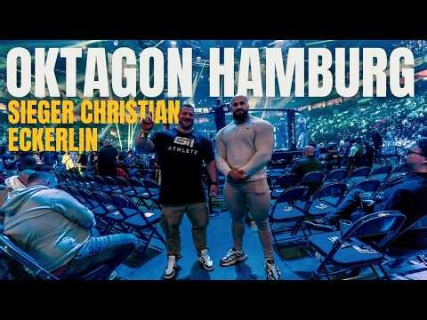 Bodybuilder in the MMA cage! (LIVE at the Eckerlin fight)