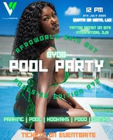 AFROWORLD POOL PARTY “Skin Out Poolside Edition”