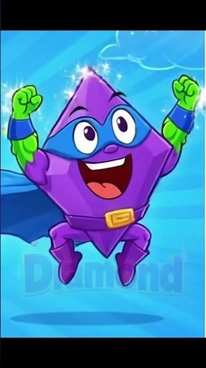 Shape Song: Diamond | Fun and Easy Learning Song for Kids #preschoolsongs #earlylearning #kidssongs