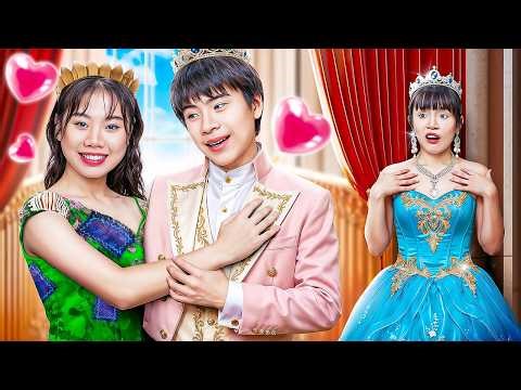 Prince Falls In Love With Poor Baby Doll At The Ball! Cinderella Love Story In Real Life
