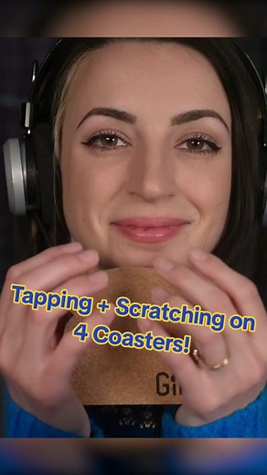 Coaster Power Ranking: Tapping Scratching on 4 Coasters ASMR