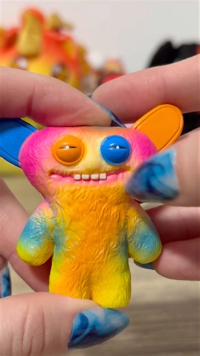 Mini Fuggler Unboxing!😍 #fuggler #asmr #cute #asmrunboxing #blindbox #toyvideos #minitoys #fyp