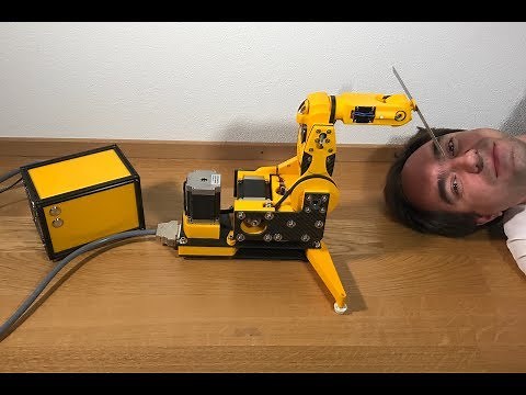 Small affordable 6DoF 3D printed robotic arm