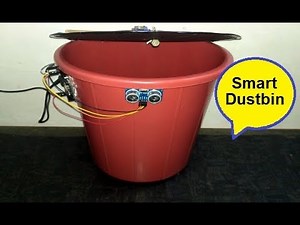 How to make Smart Dustbin || Automatic open & close Smart Dustbin
