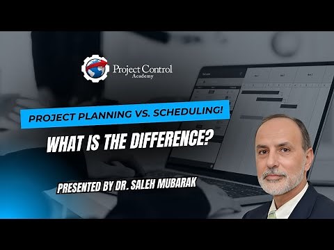 Project Planning vs. Scheduling! What is the difference?