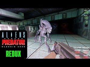 Aliens vs Predator 2000 Classic Redux (4K) Colonial Marines Gameplay (No Commentary) - Colony