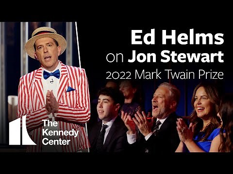Ed Helms on Jon Stewart | 2022 Mark Twain Prize