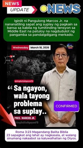 Iginiit ni Pangulong Marcos Jr. na nananatiling sapat ang suplay ng pagkain sa bansa