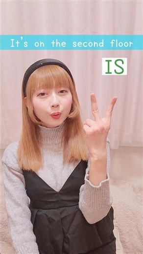 International Sign Language (IS)“It's on the second floor”Beginner Lesson for Deaf & Hard of Hearing