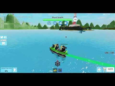 infinite ammo glitch! (Roblox Sharkbite)