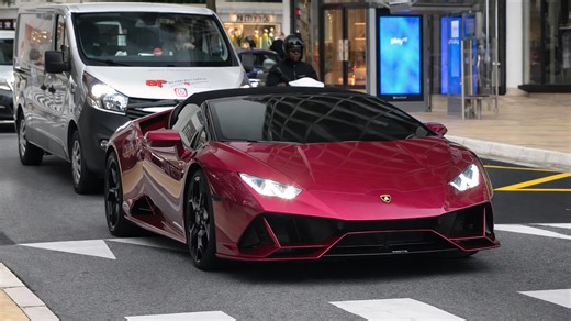 $280,000 Lamborghini Huracan EVO Spyder in Monaco