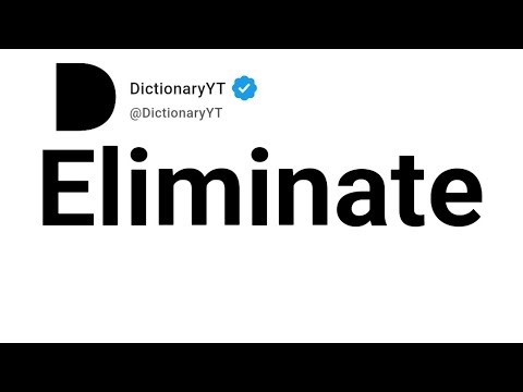 Eliminate Antonyms | Opposite Words