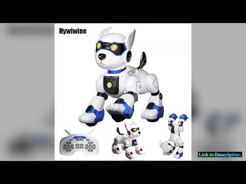 Funny RC Robot Electronic Dog Stunt Dog Voice Command Programmable Touchsense Music Song Robot Dog