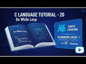 C Language Tutorial-20 | Do-While Loop with Examples