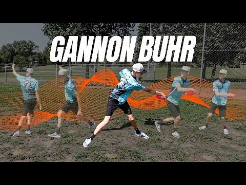 Gannon Buhr Slow Motion Backhand Form | Every Angle & Distance