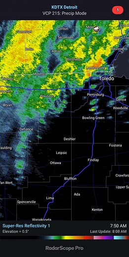 That rain is right on schedule! Most of it will clear to the east by noon. ☔ | Meteorologist Dan Smith